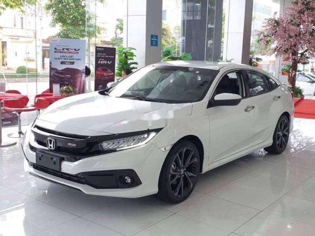 Bán xe Honda Civic SX 2019, màu trắng, xe nhập, ưu đãi hấp dẫn0