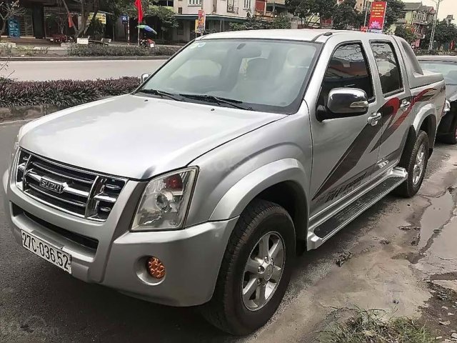 Bán Isuzu Dmax LS 3.0 4x4 MT sản xuất 2008, màu bạc, số sàn 0