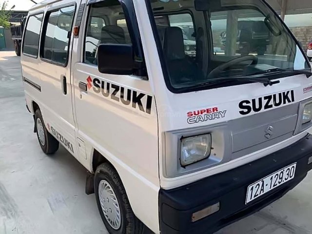 Cần bán lại xe cũ Suzuki Super Carry Van Window Van sản xuất 2008, màu trắng0