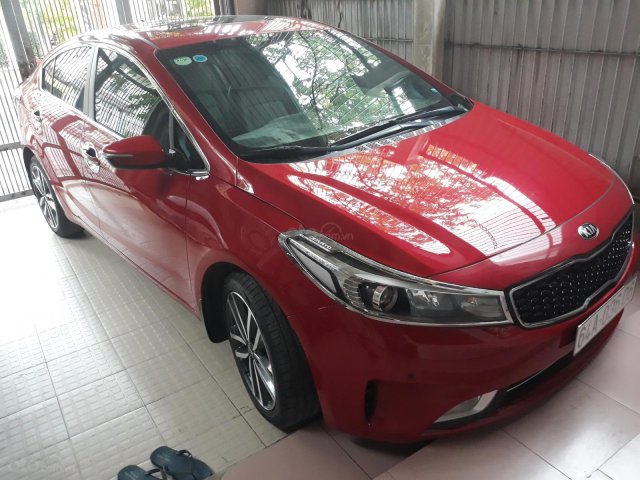 Bán Kia Cerato màu đỏ đời 2016 full option0