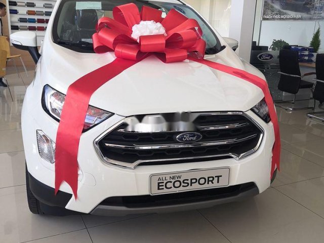 Bán ô tô Ford EcoSport 1.5L năm sản xuất 2019, màu trắng