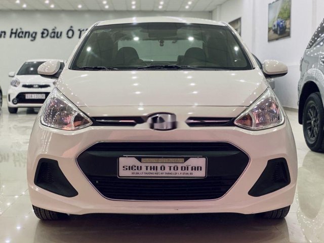 Cần bán xe Hyundai Grand i10 2016, màu trắng, xe nhập 0