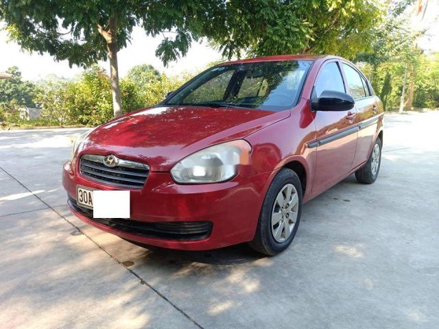 Bán xe Hyundai Verna năm 2008, màu đỏ, giá chỉ 145 triệu