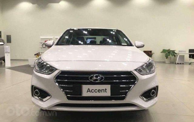 Bán Hyundai Accent 1.4MT- AT đời 2020, màu trắng giao ngay0