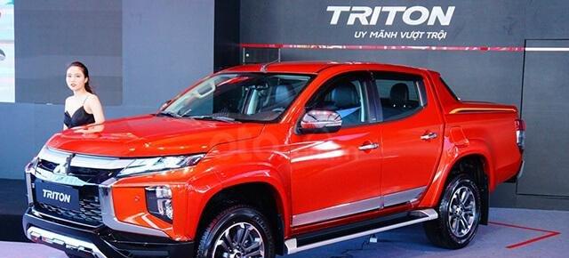 Bán xe Mitsubishi Triton đời 2020, màu đỏ, nhập khẩu, giá tốt