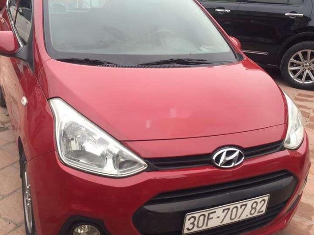 Cần bán xe Hyundai Grand i10 MT đời 2015, màu đỏ, xe nhập0