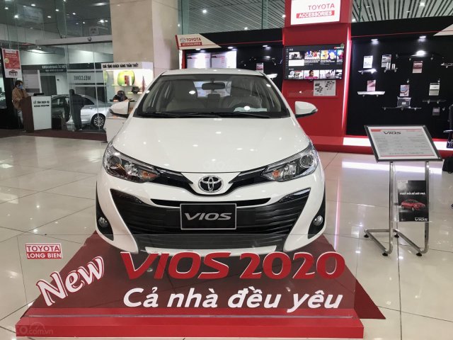 Bán Toyota Vios G 2020, xe đủ màu giao ngay, giảm tiền mặt + BHVC + PK chính hãng, LH: 0338986482 để nhận giá tốt0