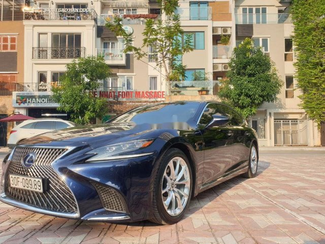 Cần bán gấp Lexus LS 500H sản xuất 2017, màu xanh lam, xe nhập0