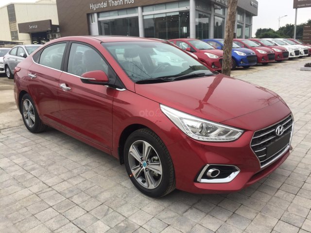 Bán Hyundai Accent 2020, màu đỏ, CTKM vô cùng hấp dẫn - Giá chỉ từ 426 triệu0