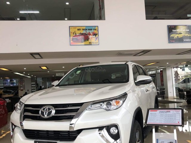 Bán Toyota Fortuner 2020,1 cầu số tự động, ưu đãi lên tới 85tr, hỗ trợ trả góp 85%, LS cực thấp