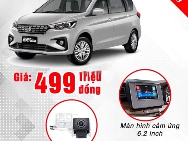 Bán Suzuki Ertiga sản xuất năm 2020, màu bạc, nhập khẩu nguyên chiếc, 555 triệu0