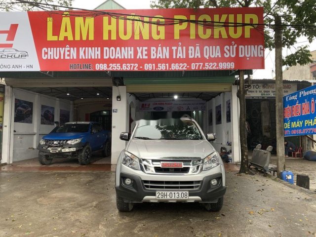 Bán Isuzu Dmax LS 3.0 4x4AT năm 2016, màu bạc, xe nhập, giá tốt0