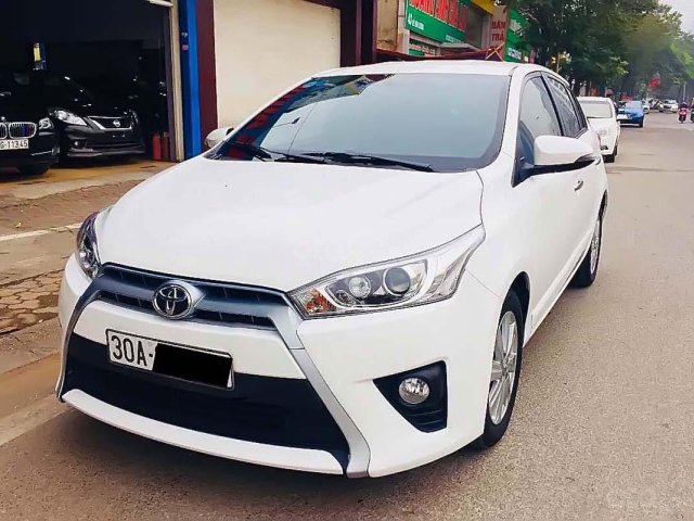 Bán Toyota Yaris 1.5G 2016, màu trắng, nhập khẩu nguyên chiếc, 565 triệu0