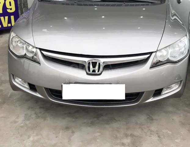 Bán Honda Civic 2.0 AT năm sản xuất 2007, màu bạc số tự động, 338tr0