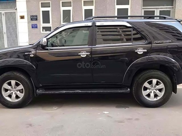 Xe Toyota Fortuner SR5 2.7 AT sản xuất 2007, màu đen, nhập khẩu nguyên chiếc0