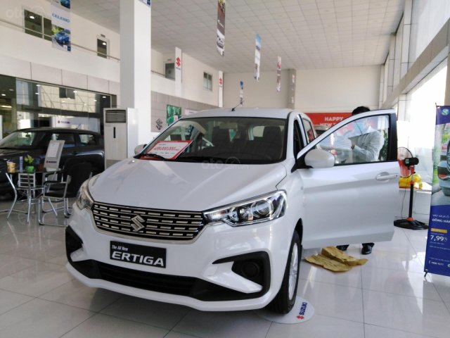 Bán Suzuki Ertiga số sàn, 7 chỗ, đời 2020, nhập khẩu, bán trả góp đưa trước 160 triệu