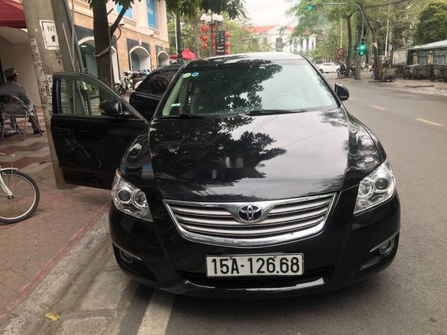 Cần bán gấp Toyota Camry 2.4G 2007, màu đen