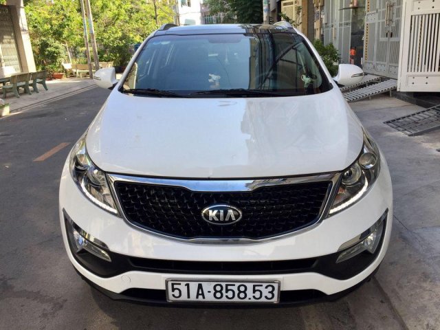 Bán Kia Sportage Limited đời 2015, màu trắng, nhập khẩu nguyên chiếc  0