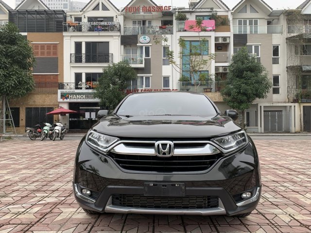 Honda CR V 1.5G 2018 xanh đen quá đẹp siêu lướt