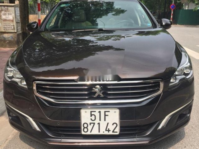 Cần bán xe Peugeot 508 năm 2015, màu đen, xe nhập, giá chỉ 800 triệu