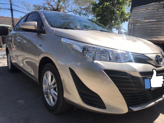 Bán Toyota Vios đời 2019, màu kem (be), giá tốt