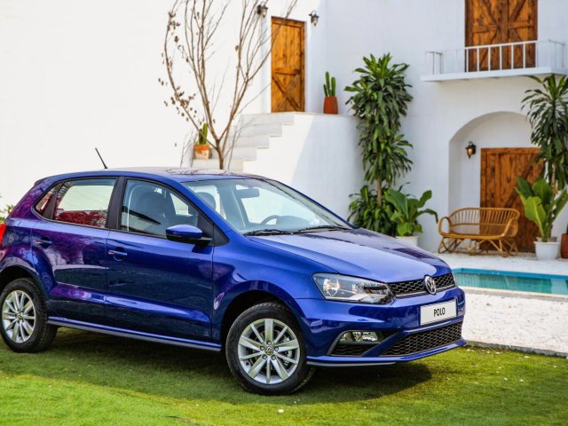 (VW Sài Gòn) Polo HB 2020 màu xanh tuyệt đẹp, số lượng xe ít, hỗ trợ vay 90% giá trị xe