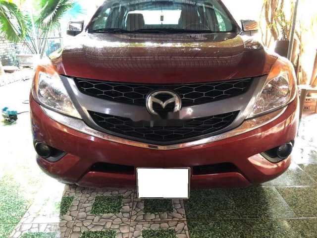 Xe Mazda BT 50 2014, màu đỏ, nhập khẩu