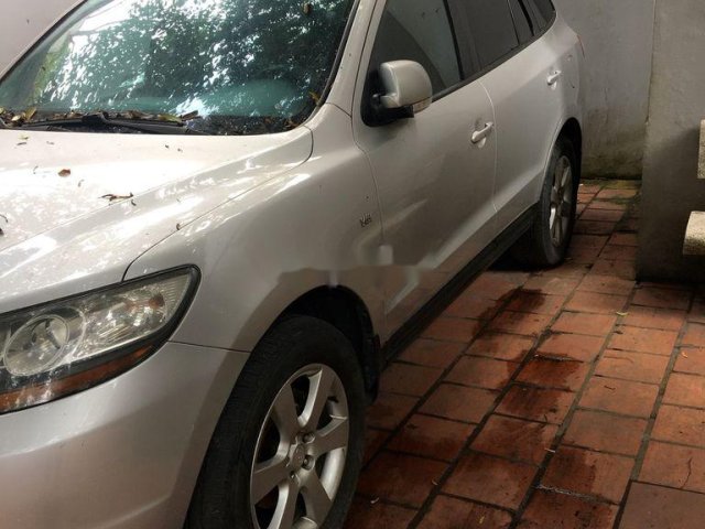 Bán Hyundai Santa Fe AT năm 2009, màu trắng, nhập khẩu nguyên chiếc giá cạnh tranh0