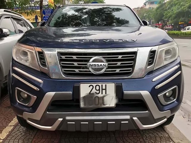 Bán ô tô Nissan Navara EL 2.5AT sản xuất 2018, màu xanh lam, xe nhập