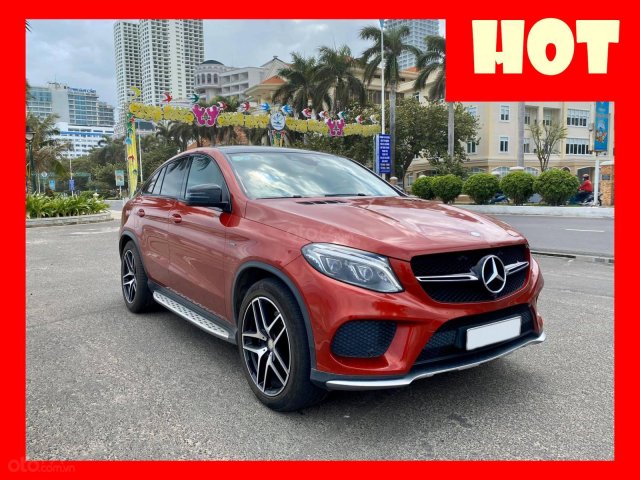 MBA Auto - bán xe Mercedes GLE450 coupe màu đỏ/kem đời 2016 cũ giá tốt - trả trước 680 triệu nhận xe ngay0