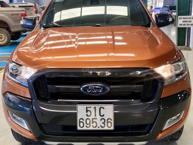 Bán Ford Ranger Wildtrak 3.2 sx 2015, xe không tai nạn cứng đụng, mua về sử dụng ngay0