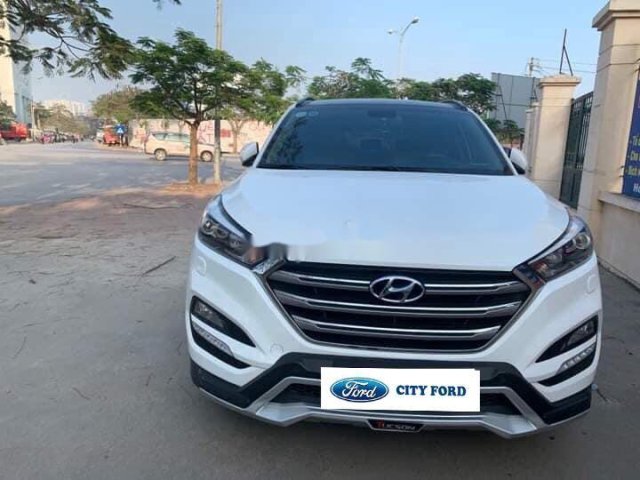 Xe Hyundai Tucson đời 2017, màu trắng, nhập khẩu0