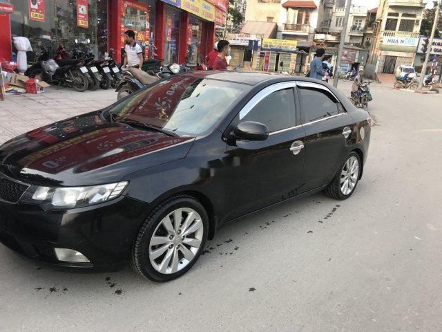 Cần bán Kia Forte AT 2011, màu đen, nhập khẩu nguyên chiếc, giá 360tr