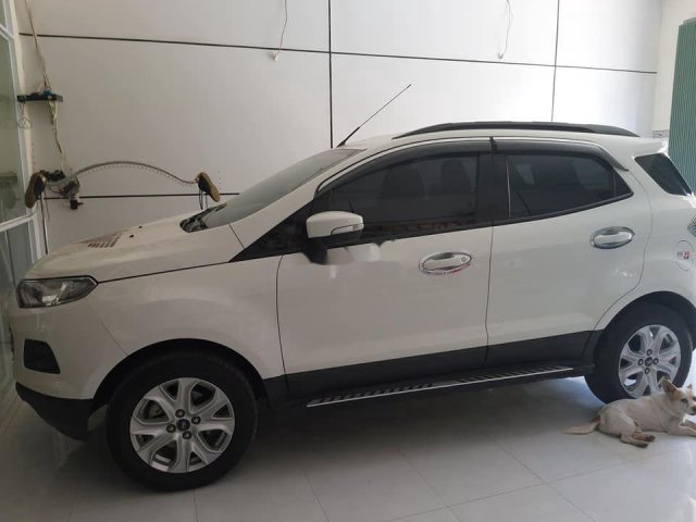 Bán xe Ford EcoSport sản xuất năm 2017, màu trắng xe gia đình0