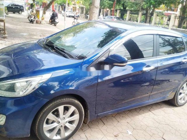 Cần bán lại xe Hyundai Accent sản xuất 2015, màu xanh lam, nhập khẩu nguyên chiếc, 425tr0