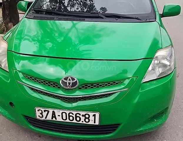 Cần bán lại xe Toyota Vios đời 2010, màu xanh lam0