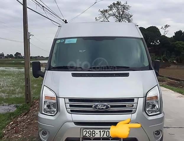 Bán Ford Transit năm sản xuất 2016, màu bạc, 508tr