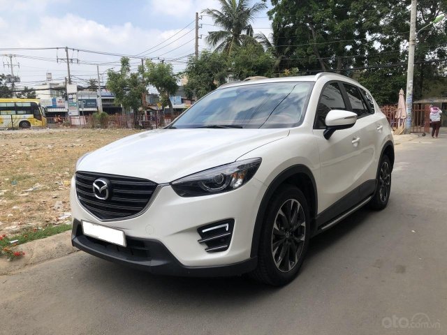 Mazda CX 5 2.5 sản xuất 2017 rất đẹp trắng mới tinh0