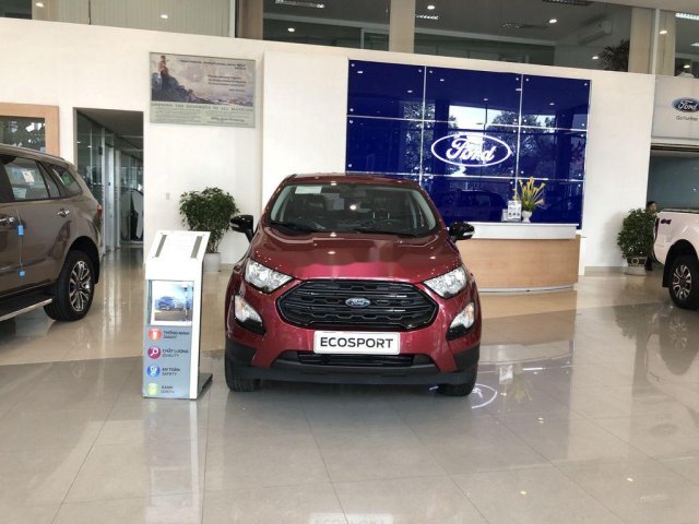 Bán xe Ford EcoSport sản xuất 2020, màu đỏ, giá chỉ 569 triệu0