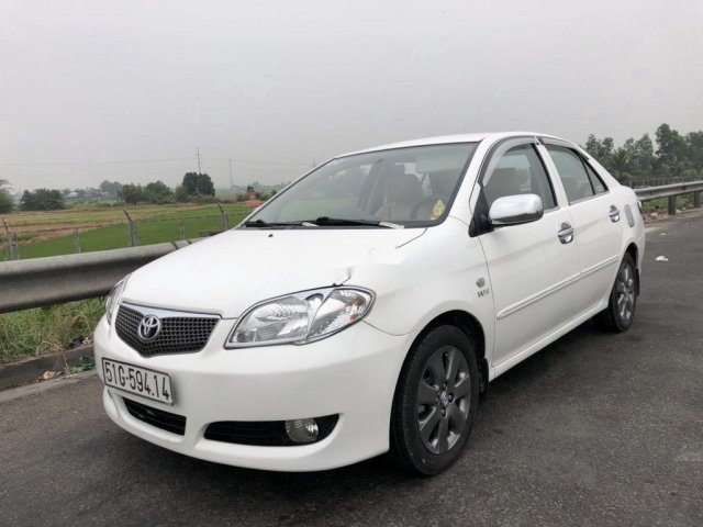 Cần bán xe Toyota Vios G 1.5L sản xuất 2006, màu trắng0