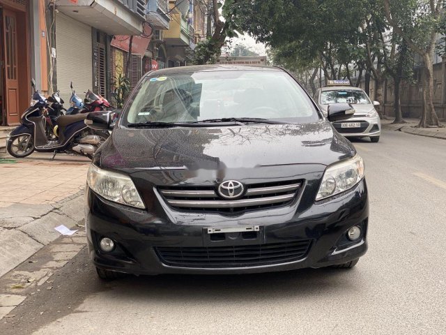 Bán Toyota Corolla Altis 2009, màu đen, giá 395tr0