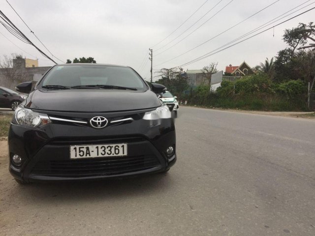Bán Toyota Vios năm sản xuất 2014, màu đen số sàn0