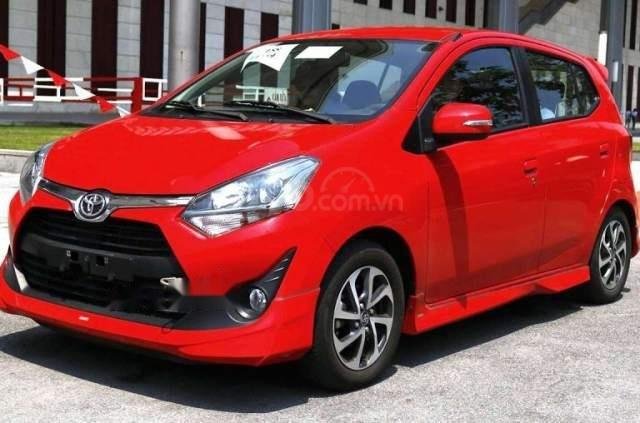 Bán xe giá tốt: Toyota Wigo 1.2 MT đời 2020, màu đỏ, nhập khẩu