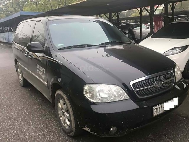 Bán Kia Carnival GS đời 2005, màu đen, xe nhập 