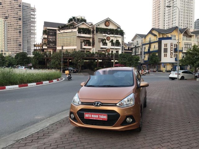 Bán xe Hyundai Grand i10 AT sản xuất năm 2014 chính chủ