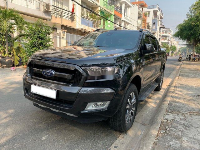 Xe Ford Ranger Wildtrak 3.2 đời 2016, màu đen, nhập khẩu nguyên chiếc, giá chỉ 699 triệu0