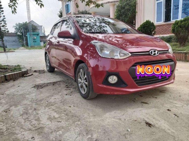 Cần bán gấp Hyundai Grand i10 MT sản xuất năm 2015, màu đỏ, xe nhập, giá 232tr