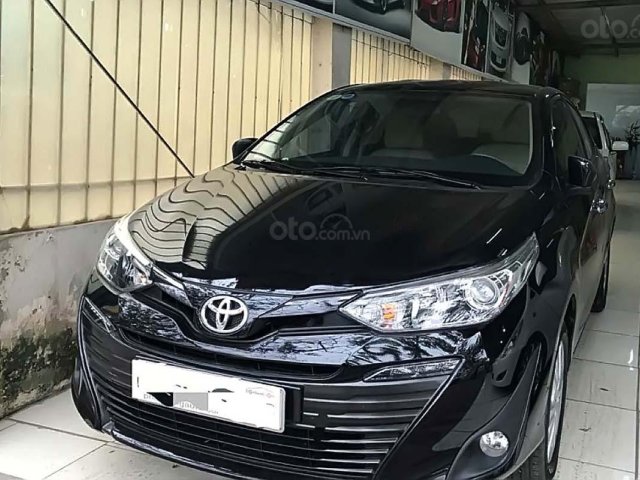 Cần bán lại xe Toyota Vios năm 2019, màu đen0