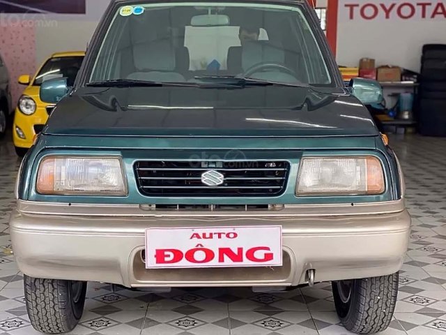 Cần bán lại xe Suzuki Vitara năm 2005, màu xanh lam số sàn