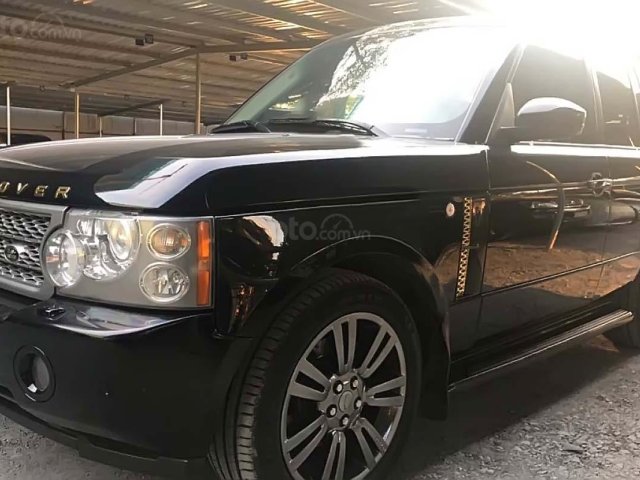 Bán xe LandRover Range Rover Supercharged 4.2 2007, màu đen, nhập khẩu nguyên chiếc0